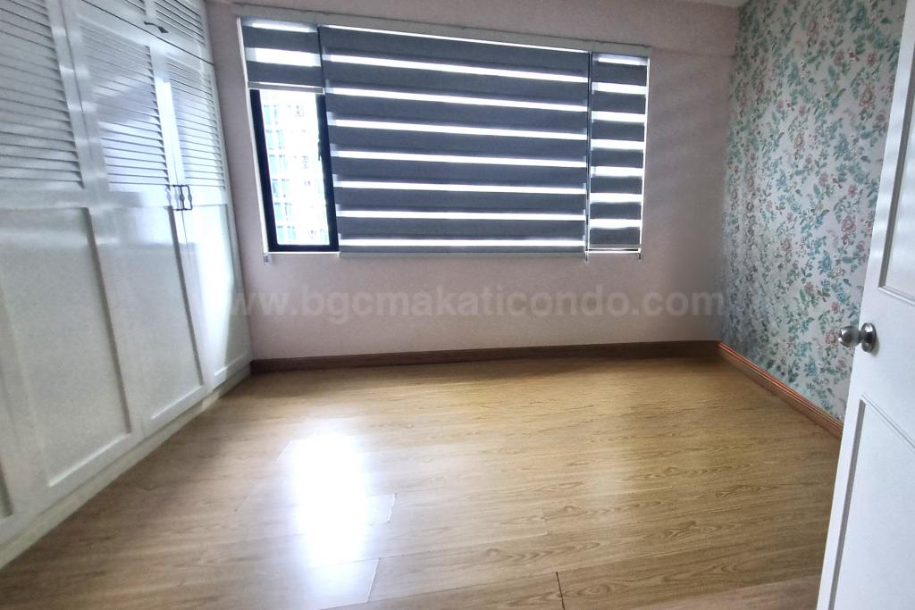 Bedroom 2 of 2-bedroom condo unit at Bonifacio Ridge