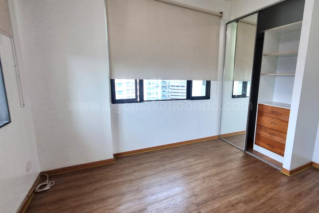 Bedrom 2 of 2-bedroom condo unit at Bonifacio Ridge