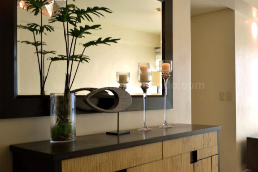 Dining area of 2-bedroom condo unit at Bonifacio Ridge