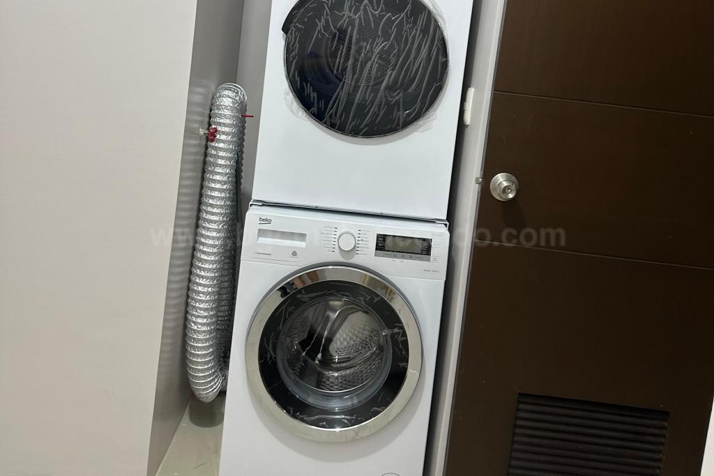 Utility room of 2-bedroom condo unit at Uptown Ritz Residence