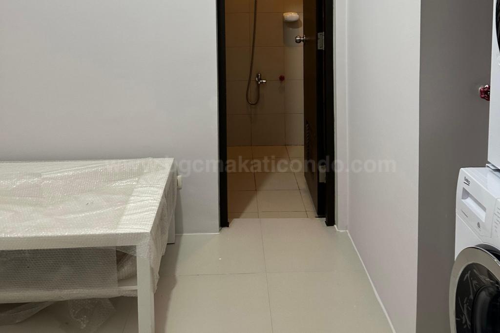 Utility room of 2-bedroom condo unit at Uptown Ritz Residence