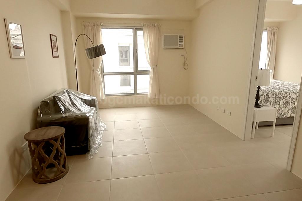 Inside the 1-bedroom condominium unit at Avida Towers Asten
