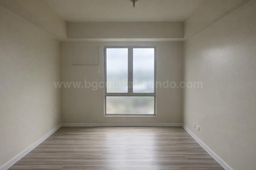 Sleeping area of studio condo unit at Avida Towers Vireo tower 3