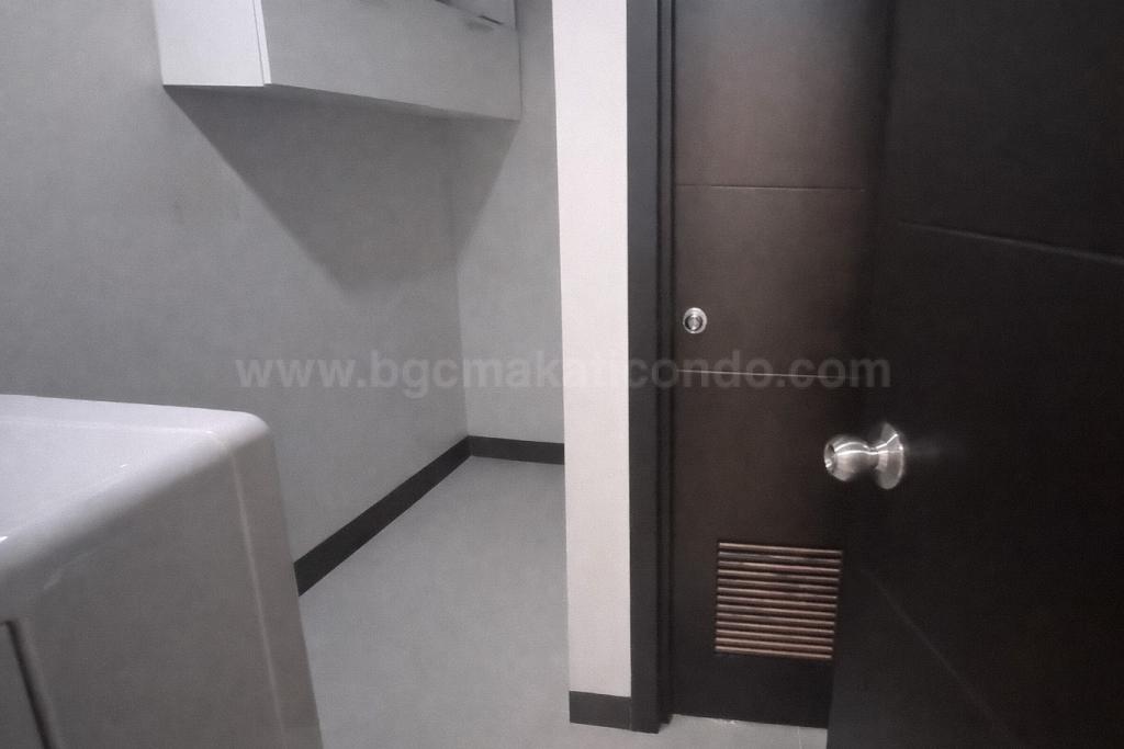 Utility room of 1-bedroom condo unit at Uptown Parksuites tower 1