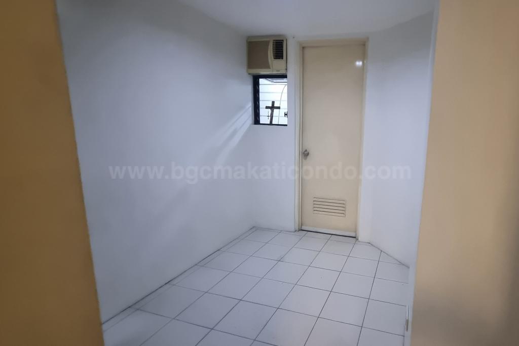 Maid's room of 2-bedroom condo unit at Bonifacio Ridge