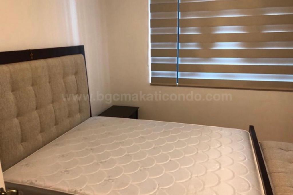Master's bedroom of 2-bedroom condo unit at Bonifacio Ridge