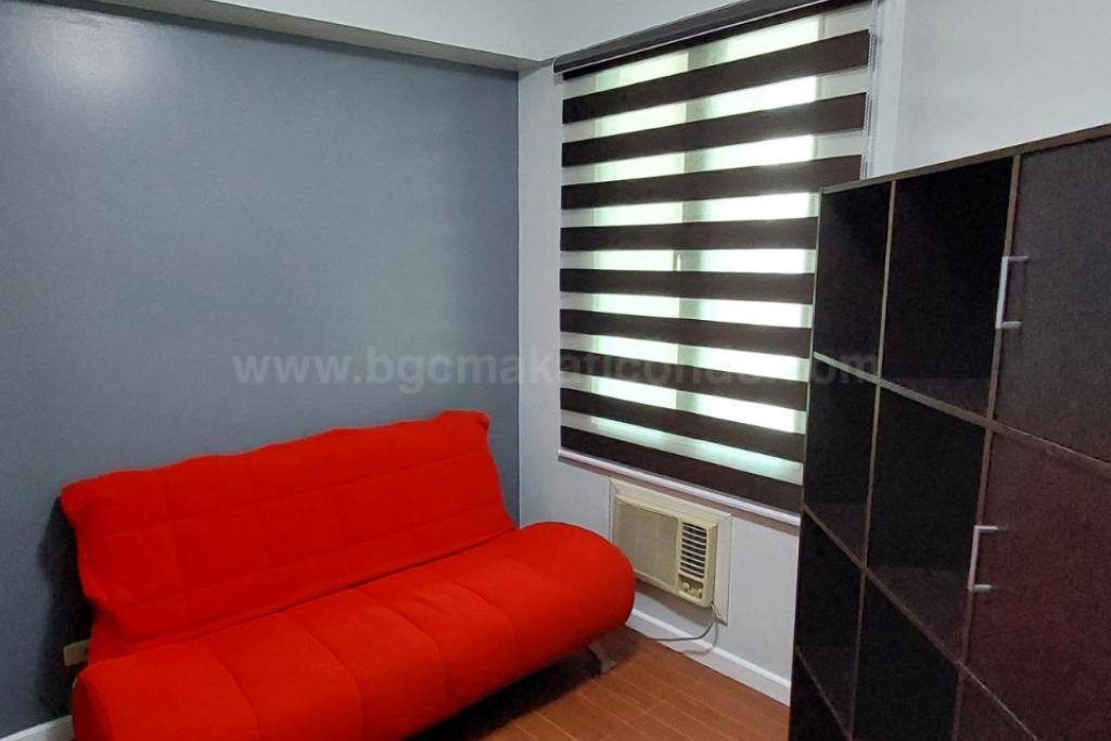 Den of 2-bedroom condo unit at Bonifacio Ridge