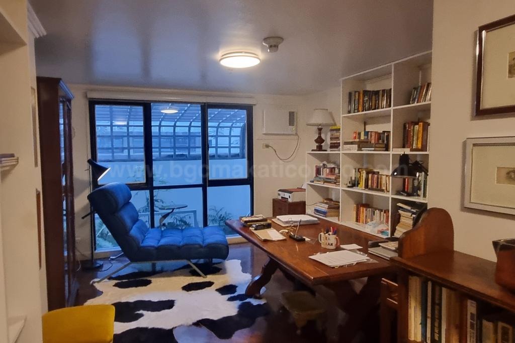 Library of 3-bedroom bi-level condo unit at The Regency at Salcedo