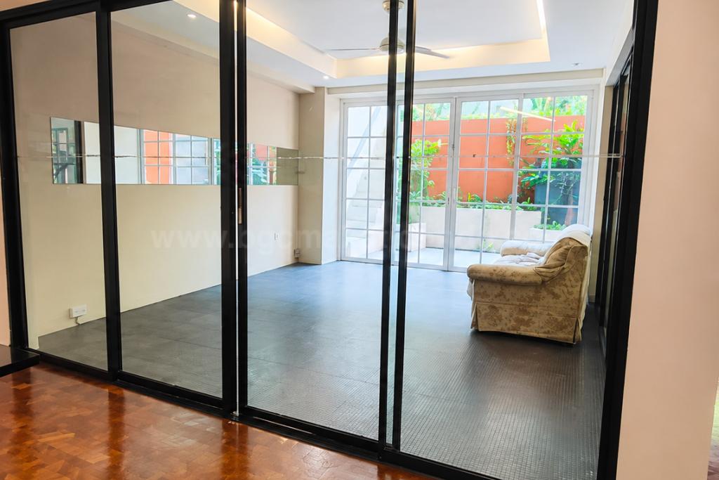 Living area of 3-bedroom bi-level condo unit at The Regency at Salcedo