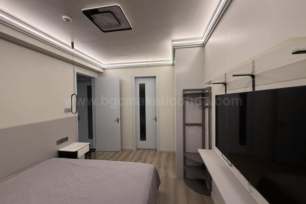 Bedroom 2 of 2-bedroom condo unit at The Trion Towers tower 2