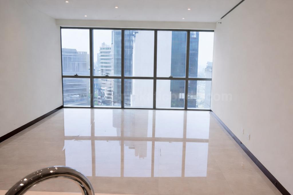 Living area of 2-bedroom condo unit at Park Central Towers South tower