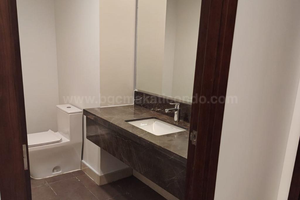 Powder room of 3-bedroom condo unit at Arbor Lanes Pine