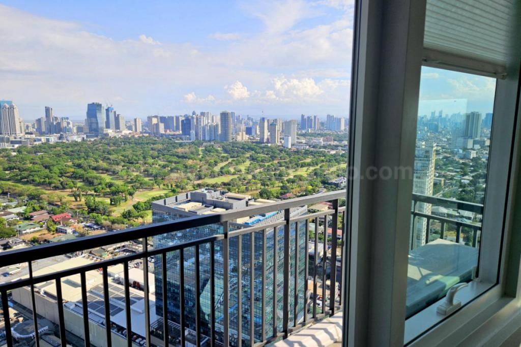 Balcony of 2-bedroom condo unit at The Connor at Greenhills