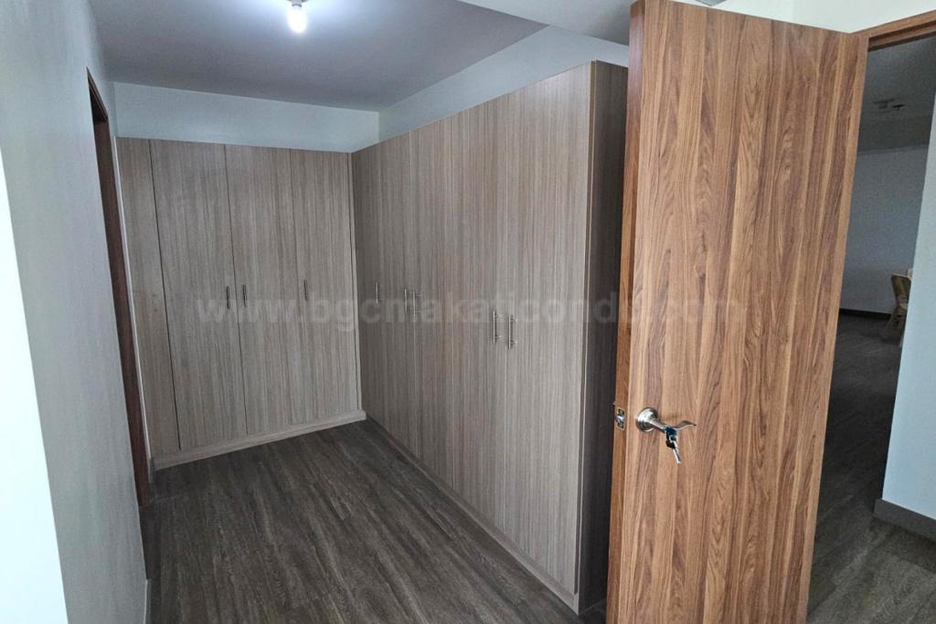 Master's bedroom closets of 2-bedroom condo unit at The Connor at Greenhills