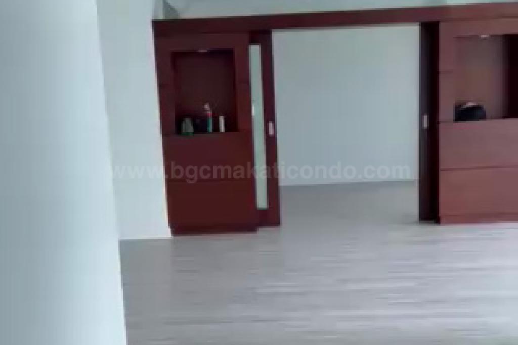 Living area of 3-bedroom condo unit at Pacific Plaza Towers