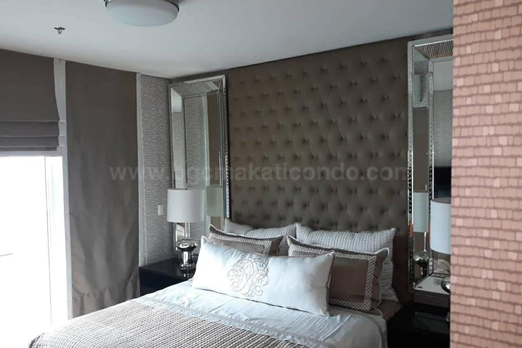 Master bedroom of 2-bedroom condo unit at Park Terraces tower 2
