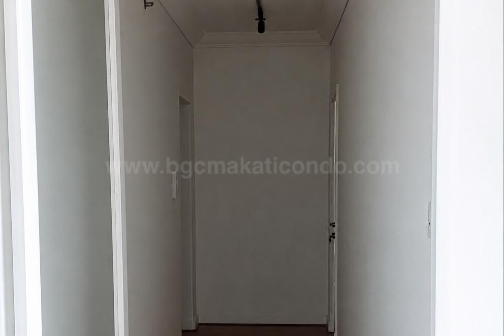 Hallway of 3-bedroom condo unit at Pacific Plaza Towers North tower
