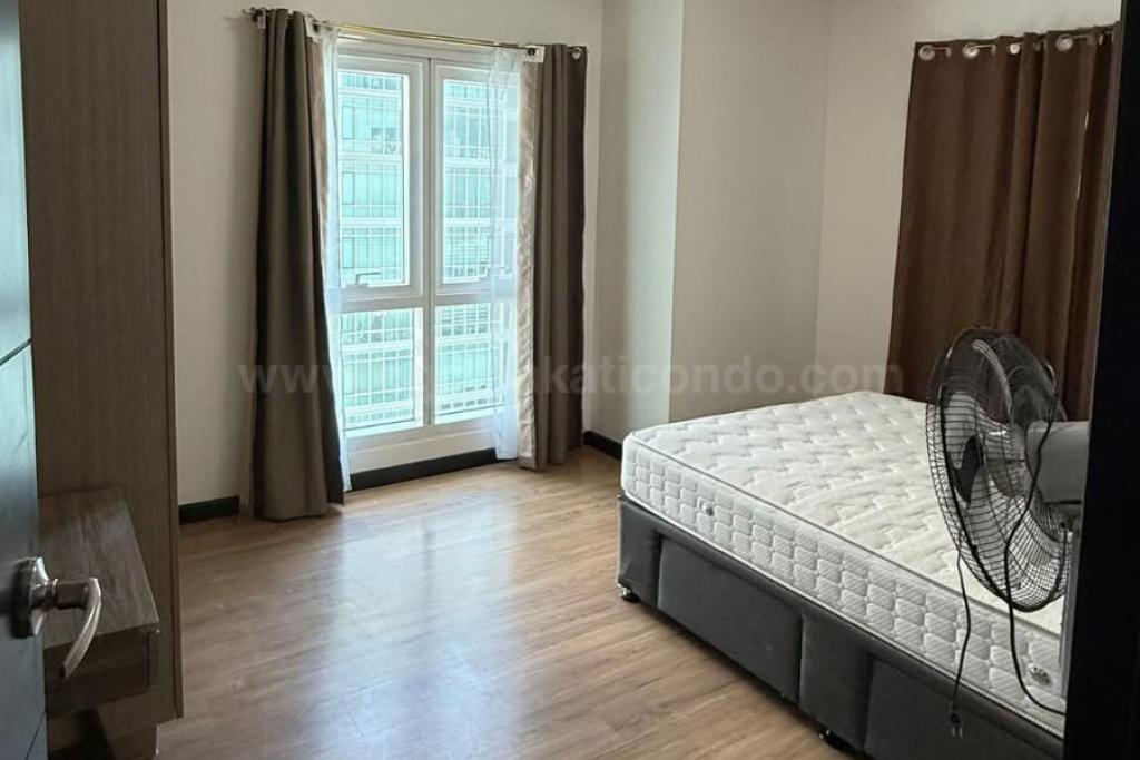 Bedroom 2 of 3-bedroom condo unit at Two Serendra Sequoia tower