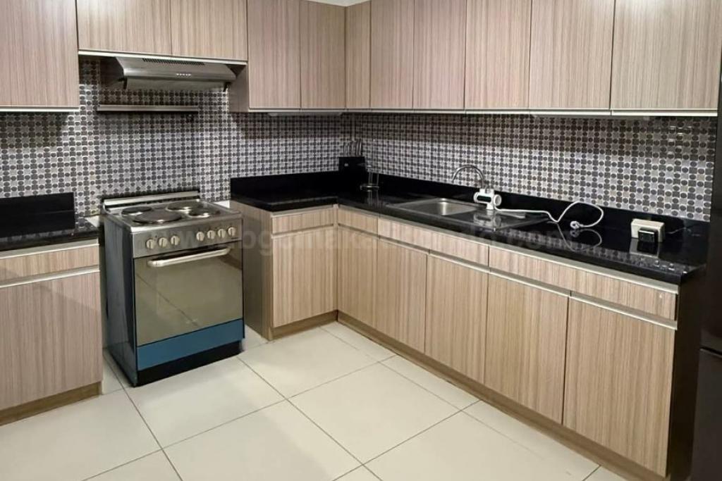 Kitchen area of 3-bedroom condo unit at Two Serendra Sequoia tower