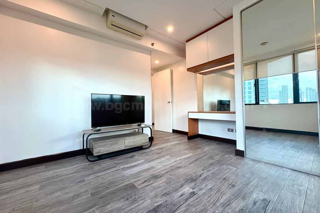 Bedroom 2 of 2-bedroom condo unit at Bonifacio Ridge