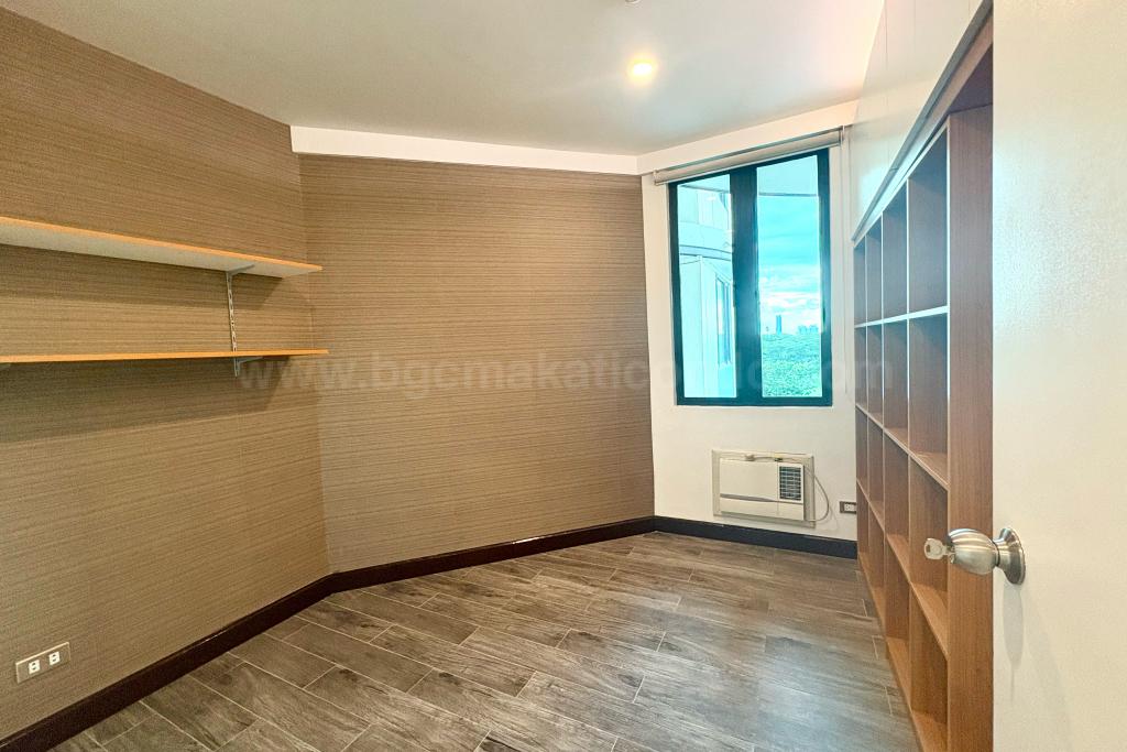 Den of 2-bedroom condo unit at Bonifacio Ridge