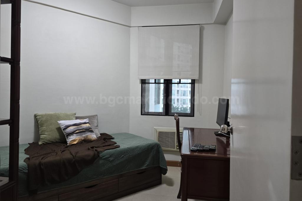 Den of 2-bedroom condo unit at Bonifacio Ridge