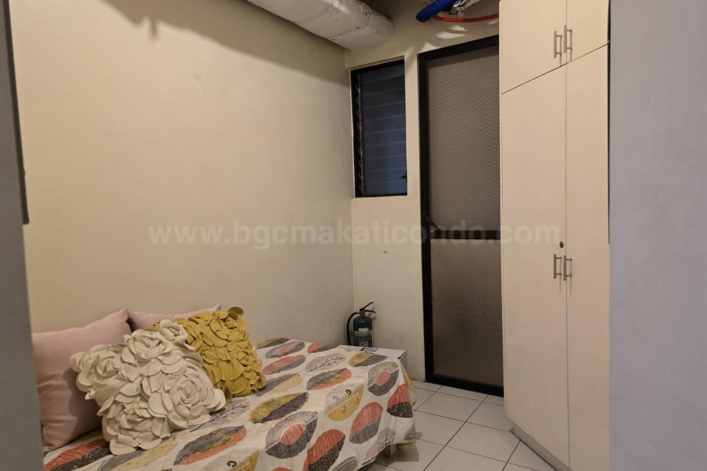 Utility room of 2-bedroom condo unit at Bonifacio Ridge