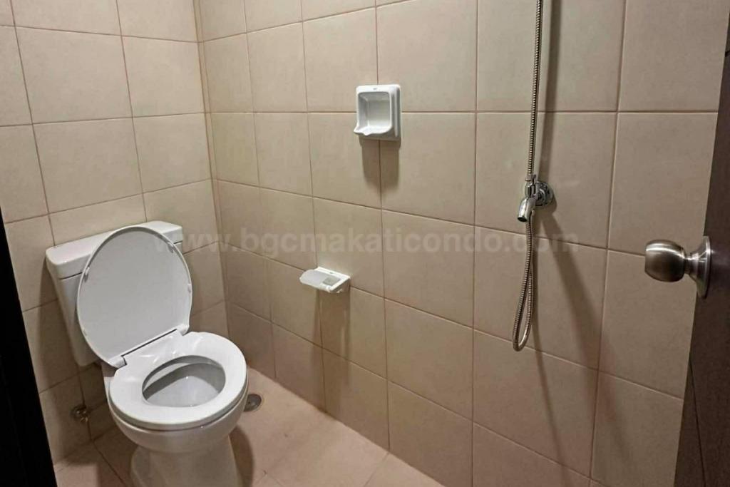 Utility toilet and bath of 2-bedroom condo unit  at Park McKinley West