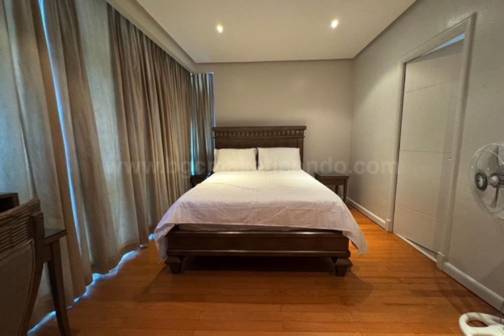 Bedroom 2 of 3-bedroom condo unit at Pacific Plaza Towers North tower