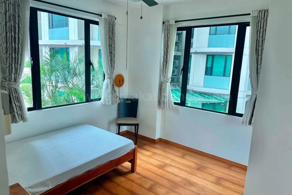 Bedroom 2 of 2-bedroom condo unit at Bonifacio Ridge