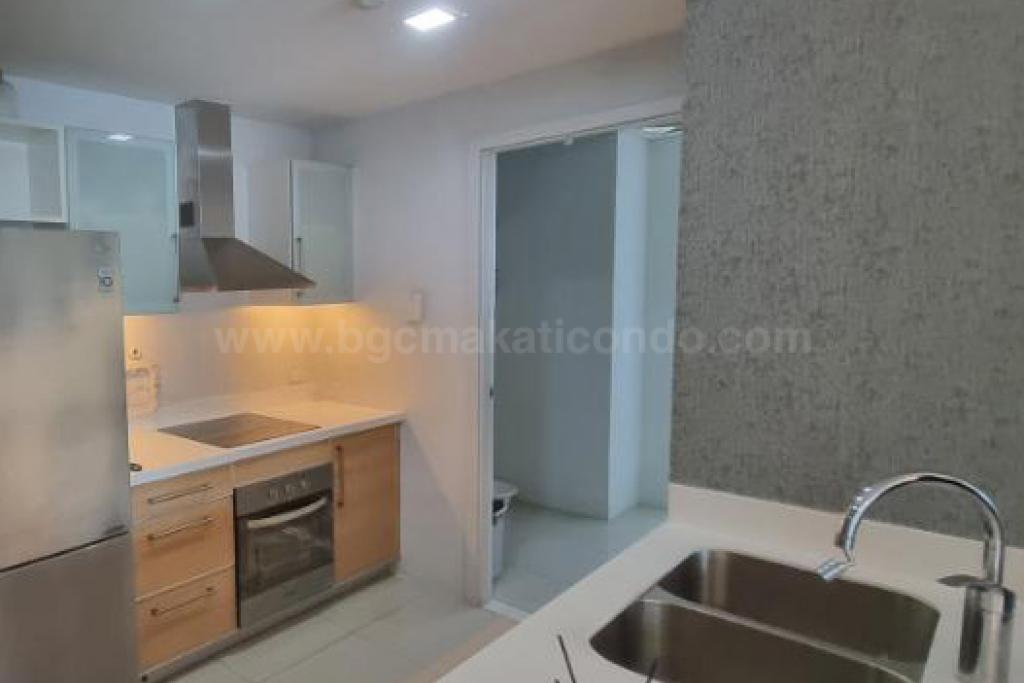 Kitchen area of 2-bedroom condo unit at Park Terraces tower 2