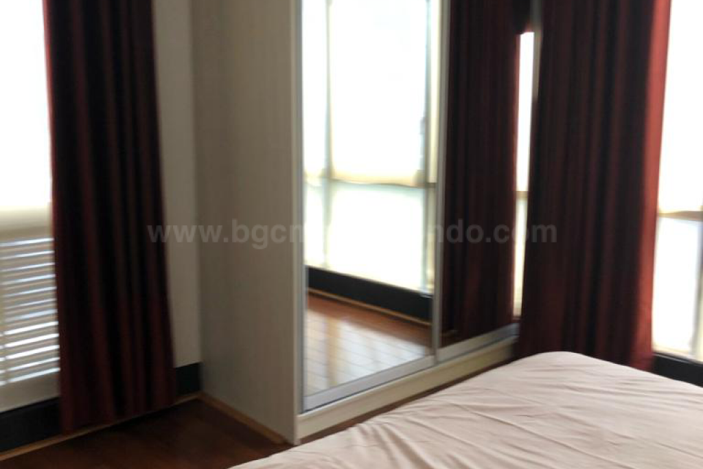 Bedroom 1 closet of three bedroom condominium unit at Bellagio tower 3