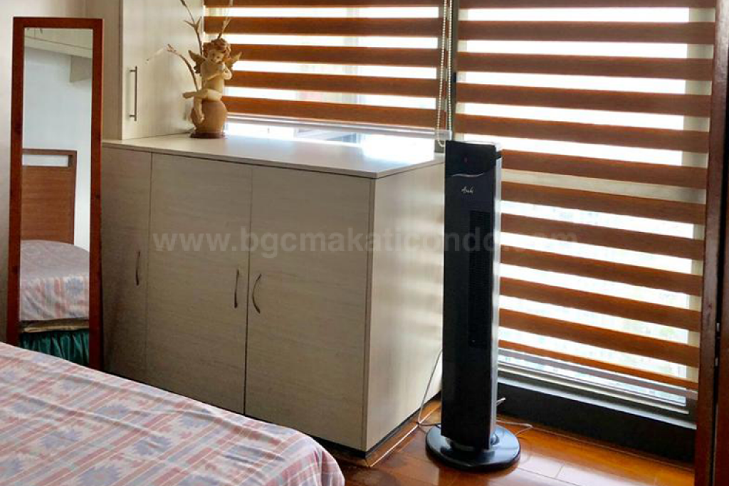 Bedroom 2 of three bedroom condominium unit at Bellagio tower 3