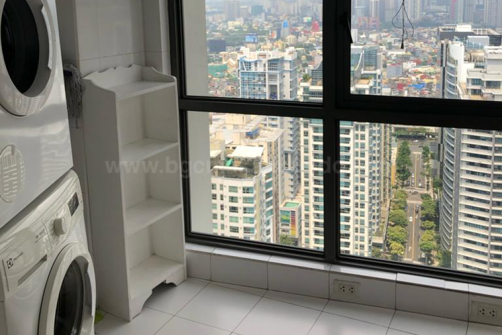 Utility room of three bedroom condominium unit at Bellagio tower 3 Utility room of three bedroom condominium unit at Bellagio tower 3