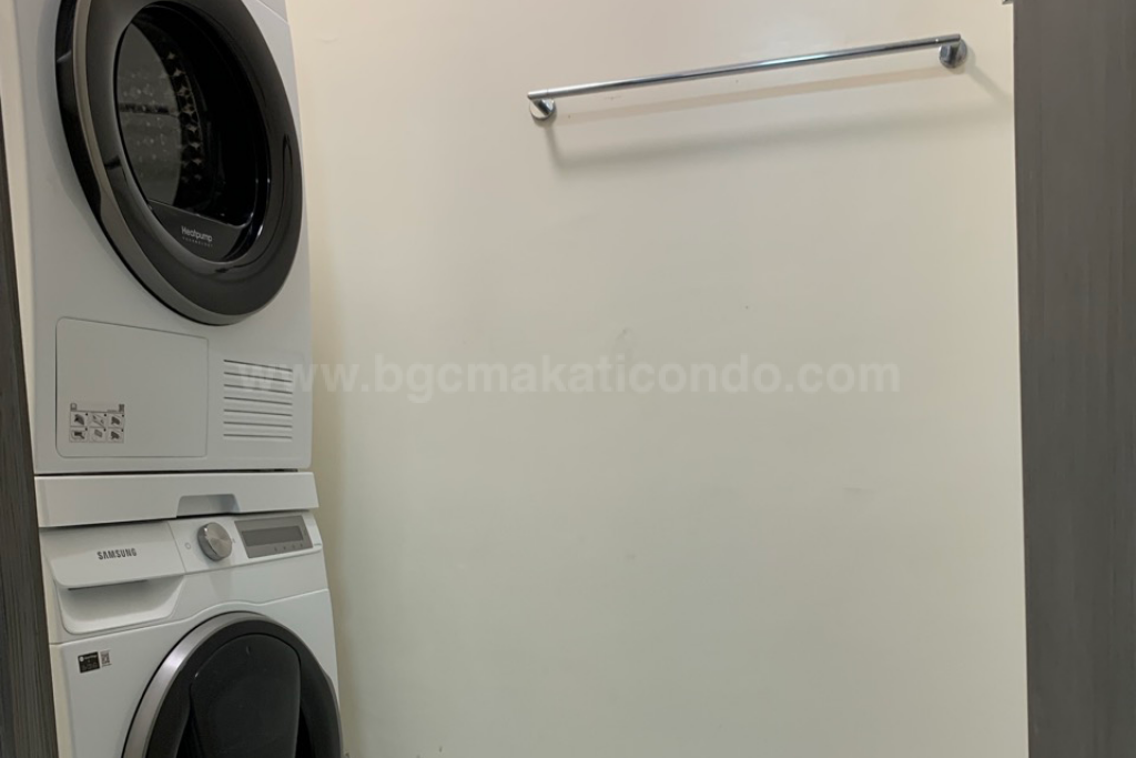 Utility room of 2-bedroom condo unit at The Trion Towers tower 3