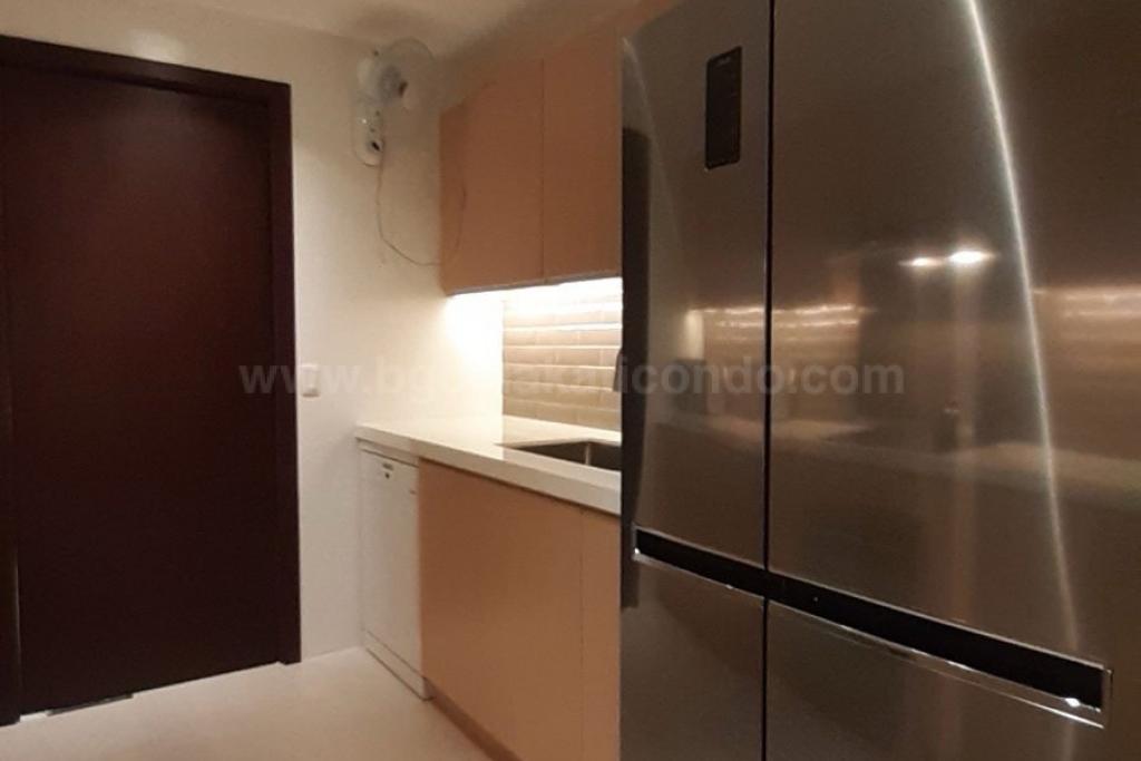 Kitchen area of 3-bedroom condo unit at Verve Residences tower 1