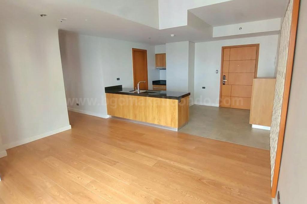 Kitchen area of 2-bedroom condo unit at The Seasons Residences