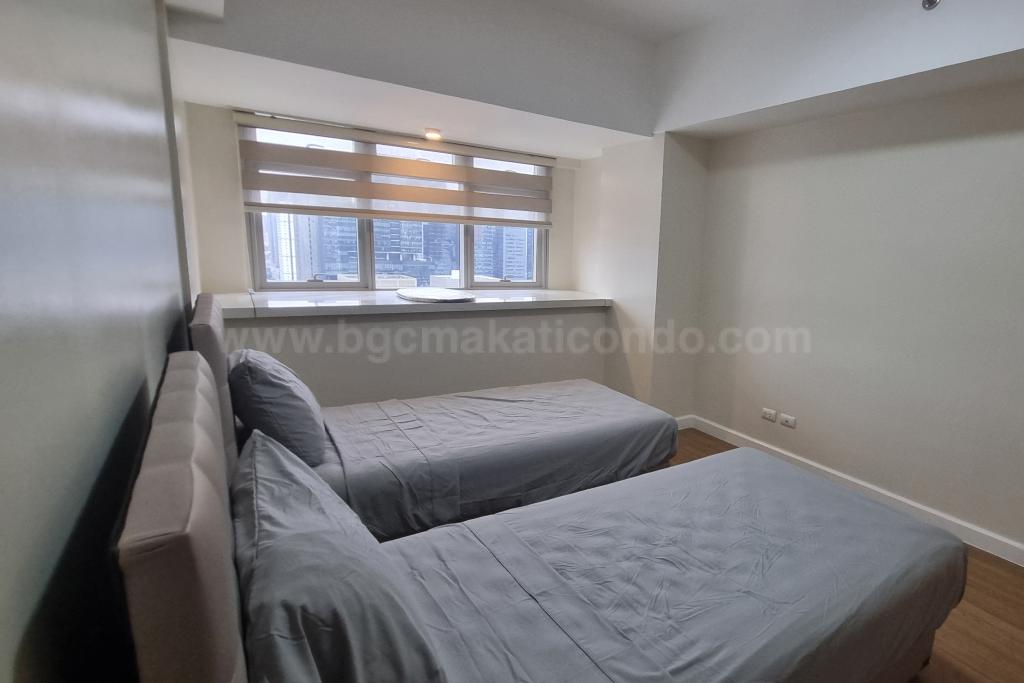 Bedroom 2 of 2-bedroom condominium unit at Verve Residences Bedroom 2 of 2-bedroom condominium unit at Verve Residences
