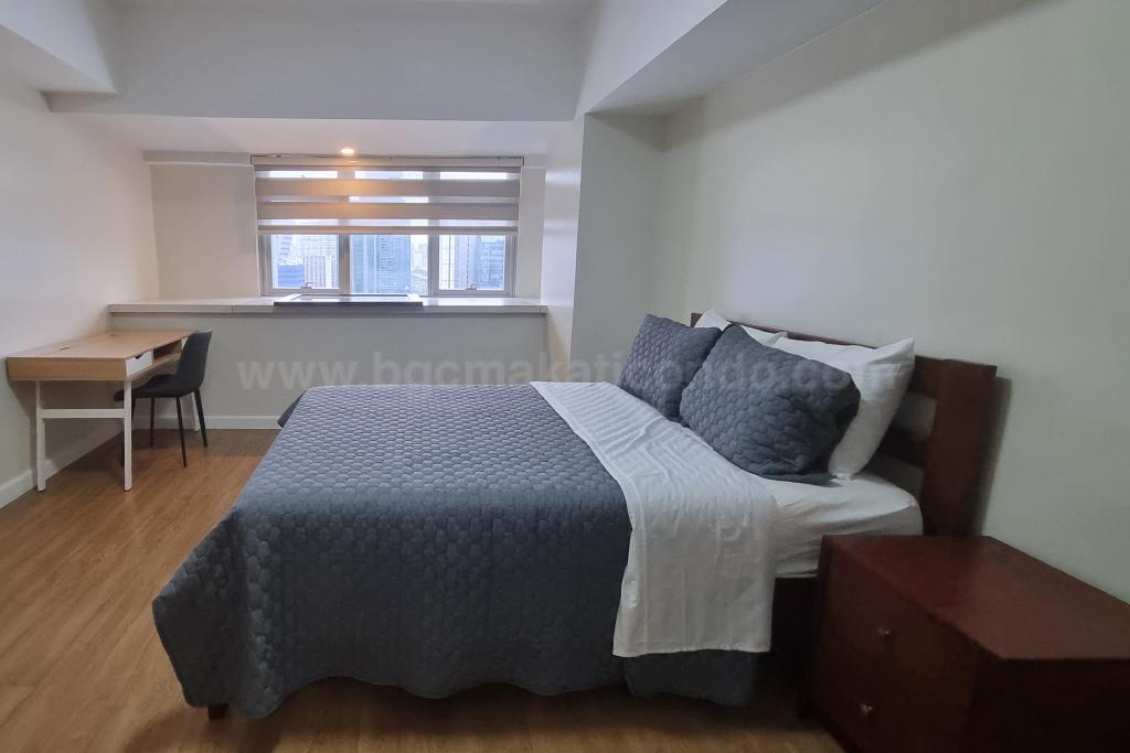 Master's bedroom of 2-bedroom condominium unit at Verve Residences