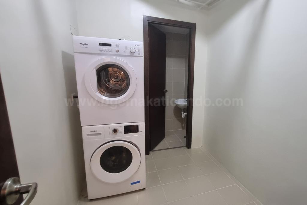 Utility room of 2-bedroom condominium unit at Verve Residences Utility room of 2-bedroom condominium unit at Verve Residences