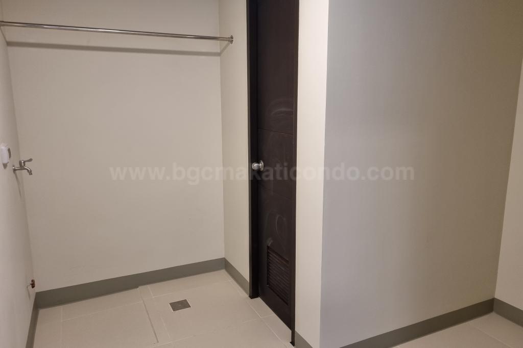 Utility area of 3-bedroom unit at Uptown Parksuites tower 2