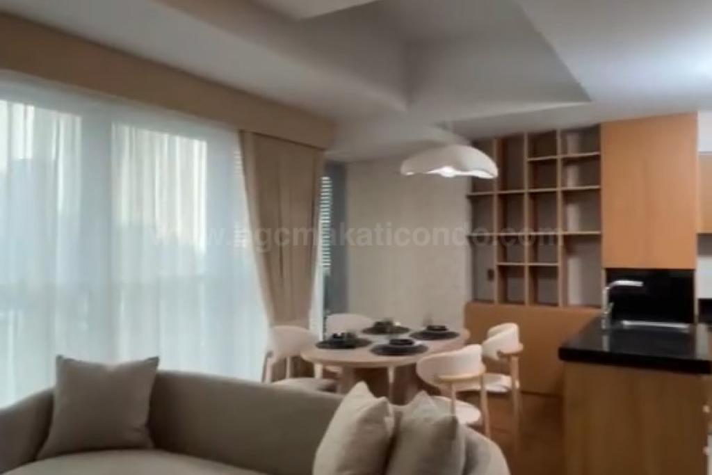 Dining area of 2-bedroom condo unit at The Seasons Residences