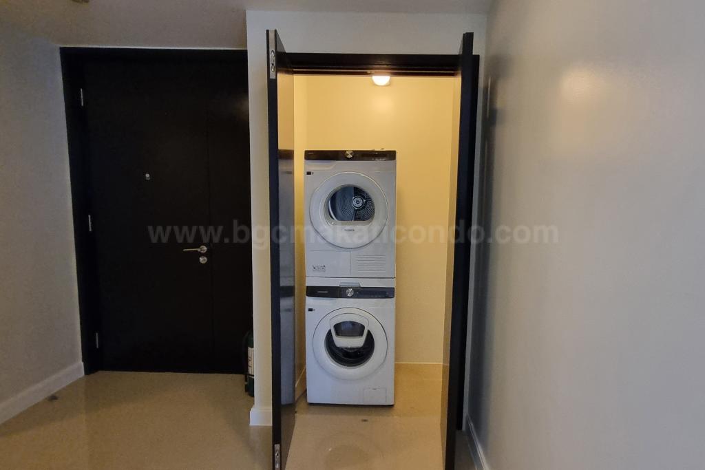 Dryer and washing machine of 2-bedroom condo unit at West Gallery Place