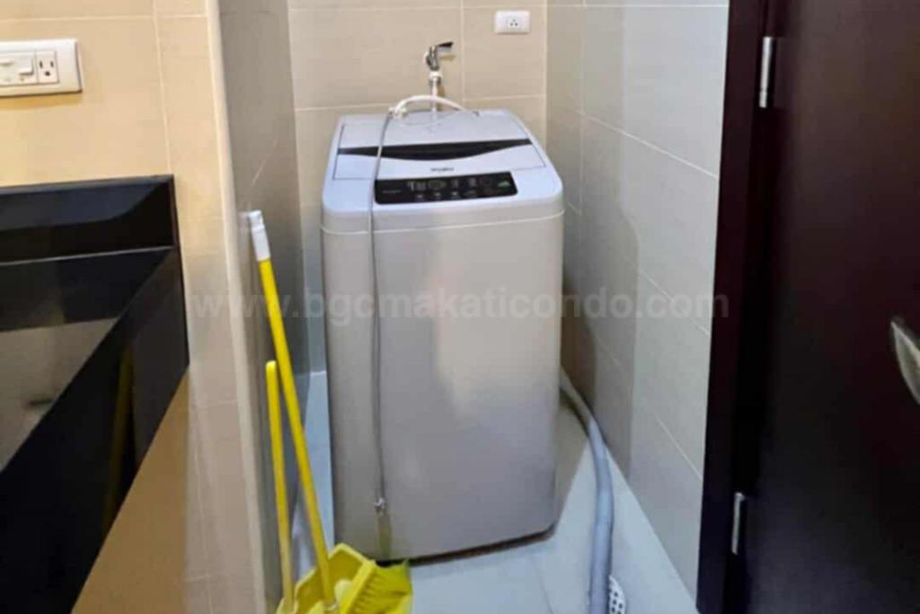 Washing area of studio condominium unit at Verve Residences tower 1