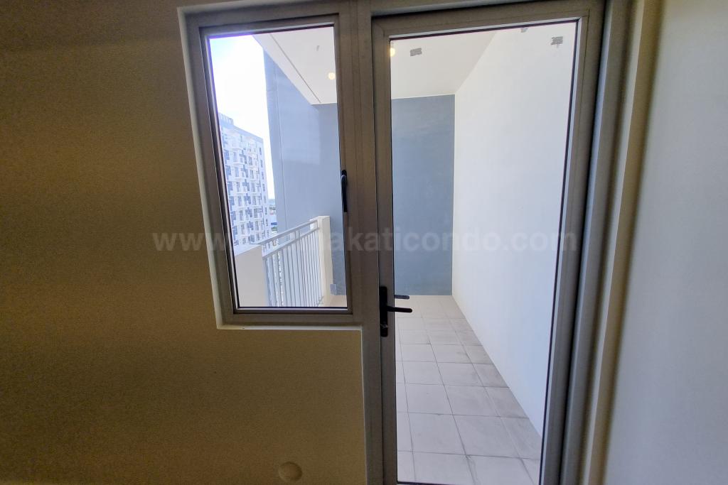 Balcony-view window of 1 bedroom condominium unit at Avida Towers Vireo tower 1 Balcony-view window of 1 bedroom condominium unit at Avida Towers Vireo tower 1