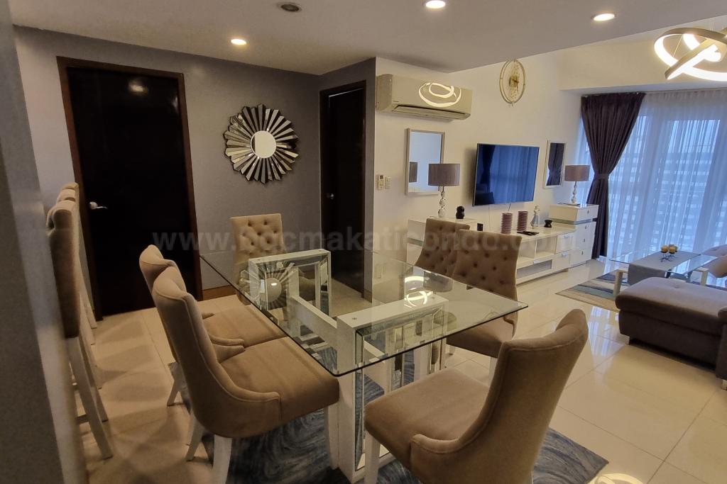 Dining area of 3-bedroom condominium unit at The Venice Luxury Residences Fiorenzo tower