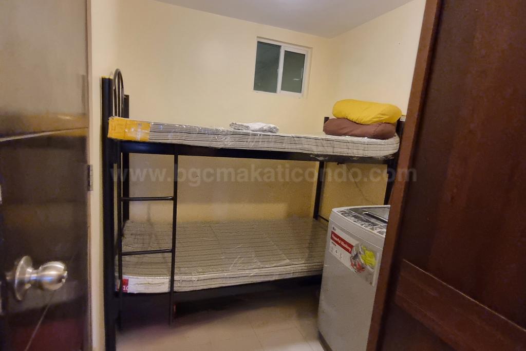 Maid's room of 3-bedroom condominium unit at The Venice Luxury Residences Fiorenzo tower