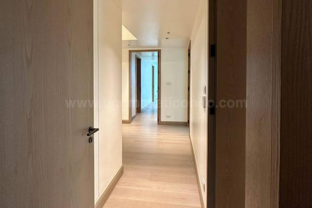 Hallway of 3-bedroom condo unit at Aurelia Residences