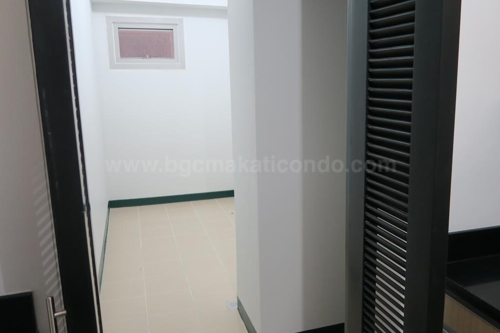 Utility area of 2-bedroom condo unit at Two Maridien