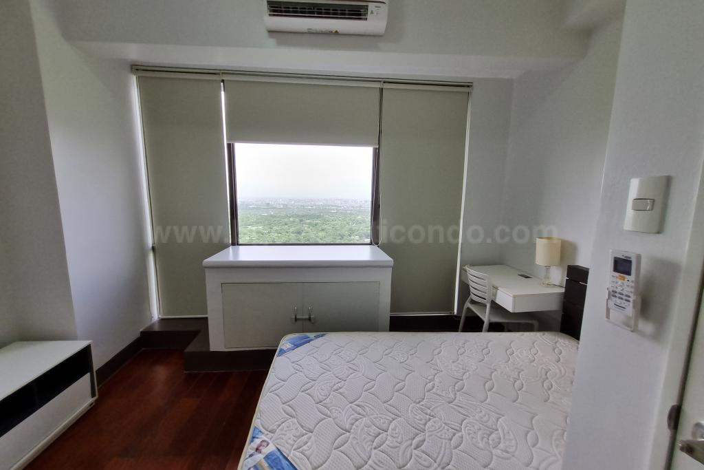 Bedroom 1 of two bedroom condominium unit at Bellagio tower 3